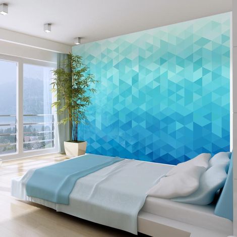 Papier Peint "Pixel Azur" 175 x 250 cm (1/2)