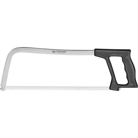 Scie de boucher lame inox haute qualité 35 cm tendeur à vis (1/4)