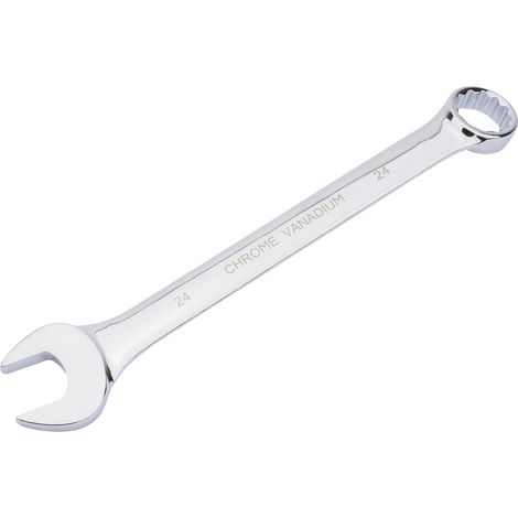 Draper 35217 Hi-Torq Short Metric Combination Wrench, 24 mm