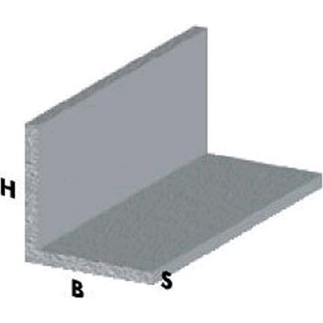 PROFILO CROMO H.100 ANGOLARE 15X15X1. Prezzo per 1 pezzo.