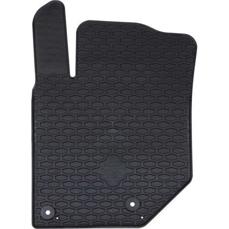 Tapis de voiture 4 pcs Noir Convient pour C4 2021- Caoutchouc (1/5)
