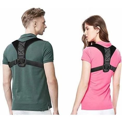Correcteur de posture, soutien dorsal pour sangle d'épaule et correction de la posture des épaules pour soulager les douleurs dorsales (1/5)