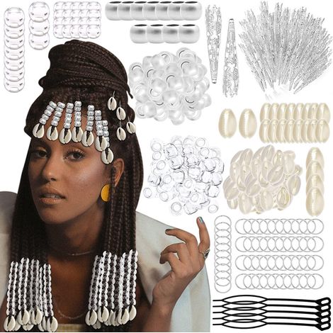 Kit 455 pièces accessoires cheveux en aluminium, set coiffure feuille métallique, pack beauté coloré, lot fournitures stylistes, outils salon (1/5)