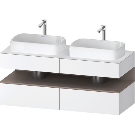 Duravit Collection One Meuble sous-vasque sur console, 2 tiroirs, (1/2)
