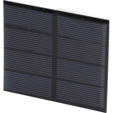 Cellule solaire miniature 0,6 W 2 V en polysilicium, plaque de cellule solaire époxy, module de chargeur de batterie solaire DIY (1/5)