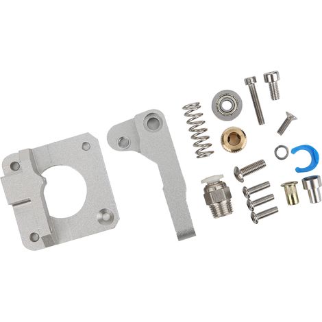 3D-Druckerteile Extruder-Upgrade-Kit Feder-Aluminiumblock Zubehör für CR11/Ender-3 (1/5)