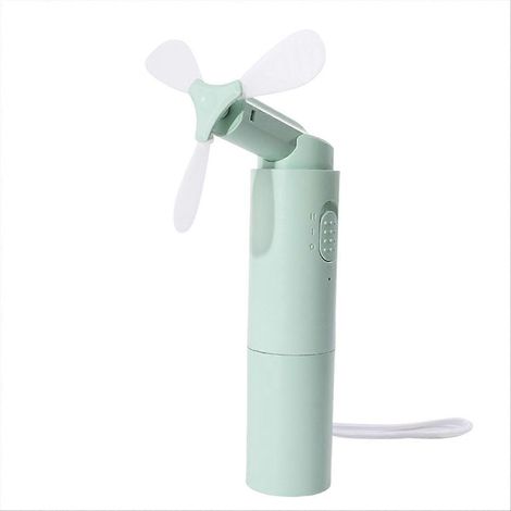 Ventilateur à principal rechargeable 3000 mah USB batterie alimenté lampe (1/5)