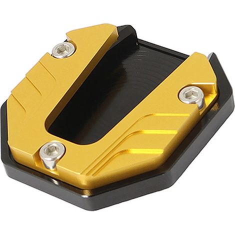 (Or) Extension de béquille universelle pour scooter, moto et vélo, support latéral antidérapant avec base élargie en alliage maxpower (1/4)