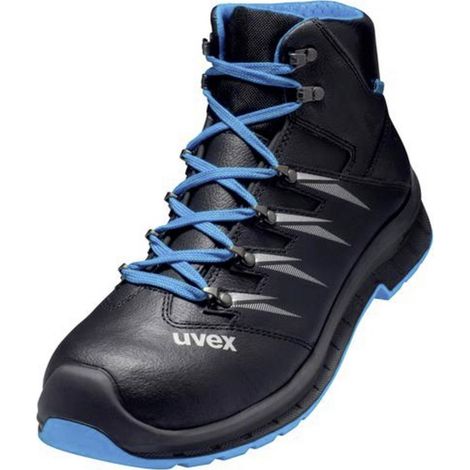 uvex 2 trend 6935243 Stivali di sicurezza S3 Taglia delle scarpe (EU): 43 Blu-nero 1 Paio/a (1/5)