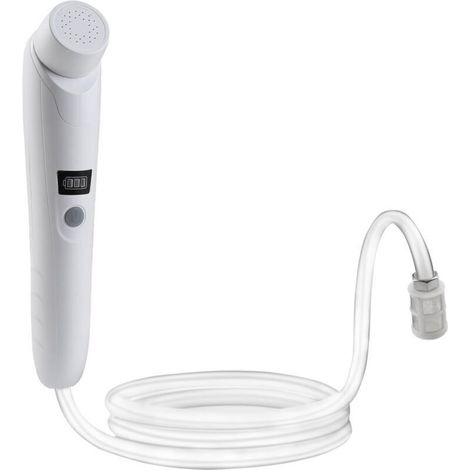 Tragbare Außendusche, elektrische Handdusche, wasserdicht (IPX6), USB-aufladbar, integrierter Akku, kompakt und tragbar