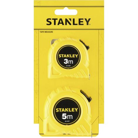 Stanley HTS Global Bandmaß Doppelpack 3m+5m (1/2)