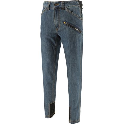Jean de travail homme Trade Denim CATERPILLAR 1810093 - Bleu foncé - 42 - Jambes standards