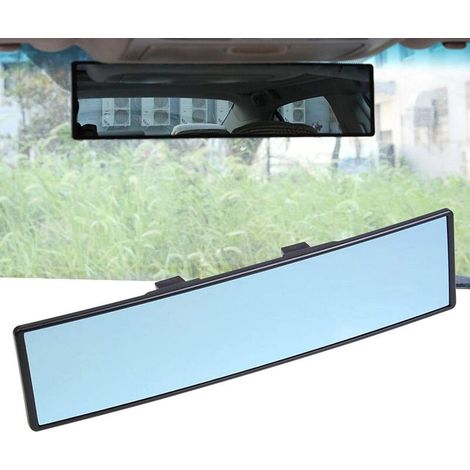 Rétroviseur de Voiture Rétroviseur Panoramique Intérieur Voiture Anti-éblouissement Rétroviseur Intérieur Panoramique Bleu Auto avec Réglage d'angle Vue Large Voiture Universel Intérieur (1/5)