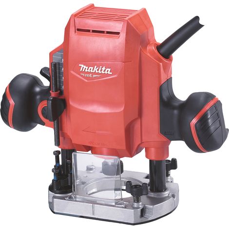 Makita – Défonceuse 900W – Moteur puissant pour bois dur – Vitesse de rotation 28000 tr/min – Diamètre de pince 6 et 8 mm – Technologie XPT (1/3)