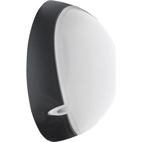 Supporto a parete ALBA Medium IP66 E27 60W Nero (1/3)