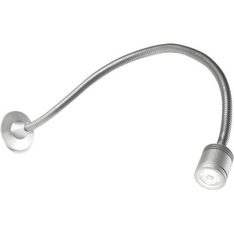 Leds-C4 - Lampe de lecture murale réglable à 1 lumière LED Aluminium anodisé