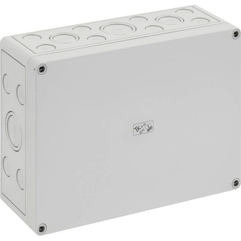 Coffret d'installation Spelsberg TK PC 2518-9-M 12740801 gris clair 180 x 254 x 90 Polystyrène, Polycarbonate, Polyurét (1/2)