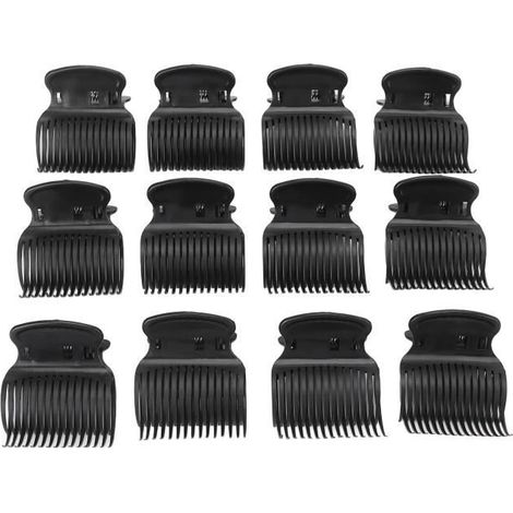 Haarlockenclips – Keenso – 12 Stück – Hitzebeständig – Rutschfest – Langlebig (1/4)