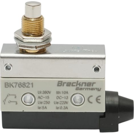Finecorsa con testa in metallo 380V AC/250V DC Breckner Germany (1/5)