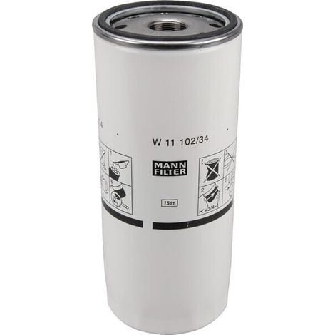 Filtre à huile type vissé Mann Filter W11102/34 (1/2)