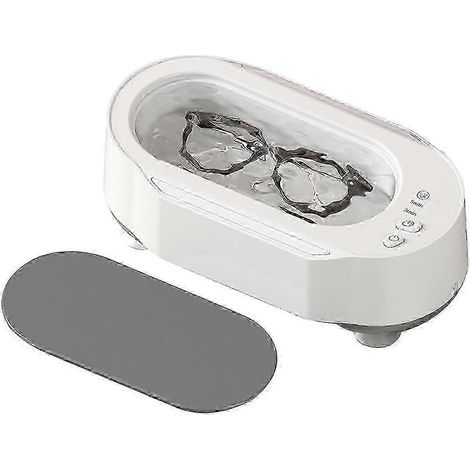 Nettoyeur de bijoux à ultrasons, modèle 2025, 444 ml (15 oz), 45 kHz, fonctionnement par simple pression. (1/5)