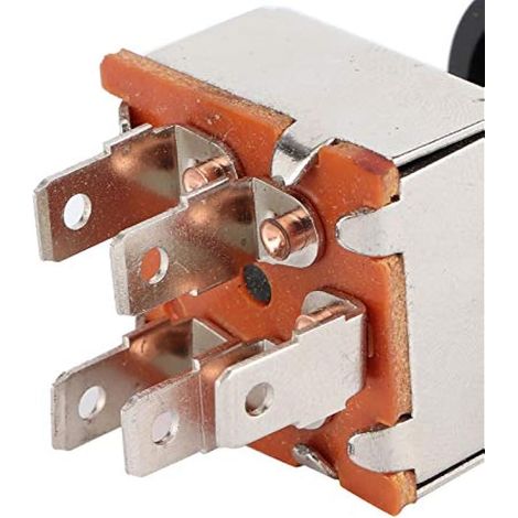 Commutateur Ventilateur AC 25A 3 Vitesses, Arbre D 6,35mm (1/3)