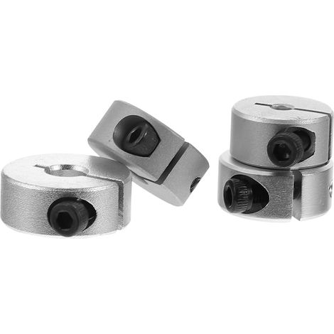 Lot de 4 anneaux retenue ouverts en aluminium Luxshiny, robustes (1/5)