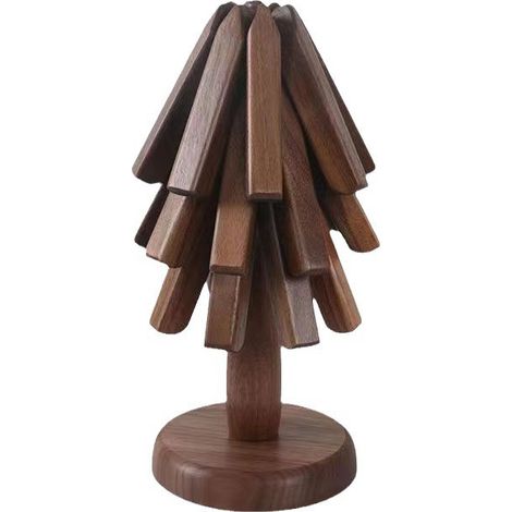 Dessous de plat en bois pour plaques chauffantes, isolants (1/5)
