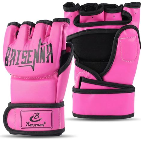 Boxing Gloves Primary Training Adjustable Fighting Glove for MMA Muay Thai Kickboxing Mixed Sparring Martial Arts Punch Bag (1/5)