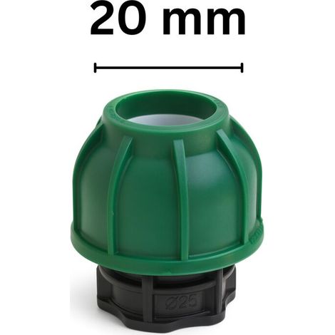 PE Endstopfen 20 mm PE Rohr Endkappe Rohrverschluss Bewässerung (1/5)