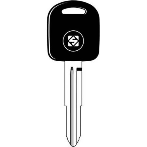 2 x SILCA SZ12TE CHIAVE TRANSPONDER VUOTA OTTONE