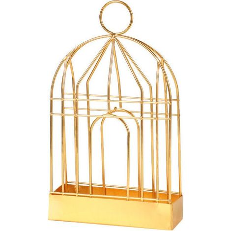 Or Mosquito Coil Holder, Retro Iron Anti Mosquito Incense Holder, Mosquito Incense Burner, Anti Mosquito Spiral Holder Metal with Handle - Birdcage Design (1/5)