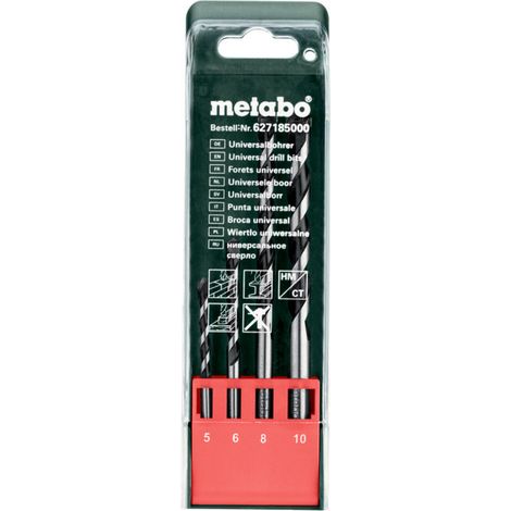 Metabo Universalbohrer-Kassette, 4-teilig (1/3)