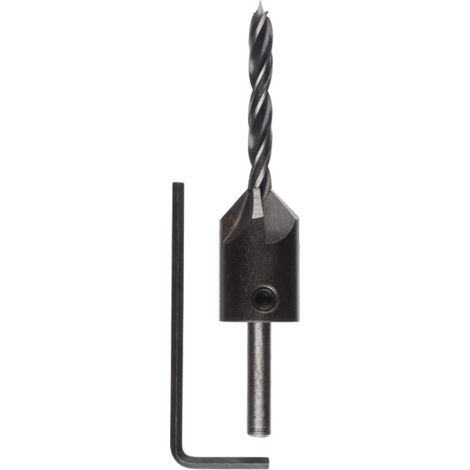 Bosch Holzspiralbohrer mit 90°-Senker 5 mm 16 mm (1/5)