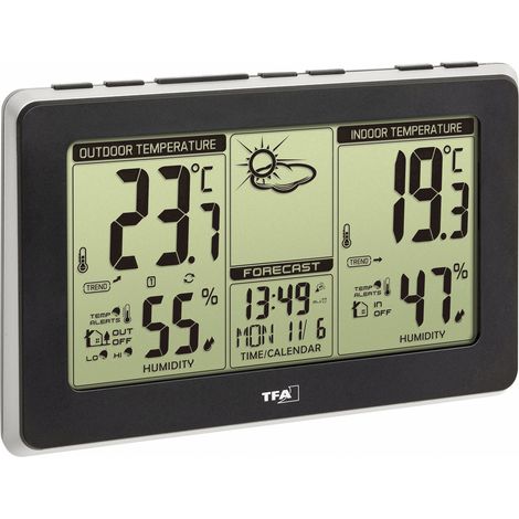 TFA Dostmann Mondo 35.1151.01 Funk-Wetterstation Vorhersage für 1 Tag Anzahl Sensoren max. 3 (1/2)