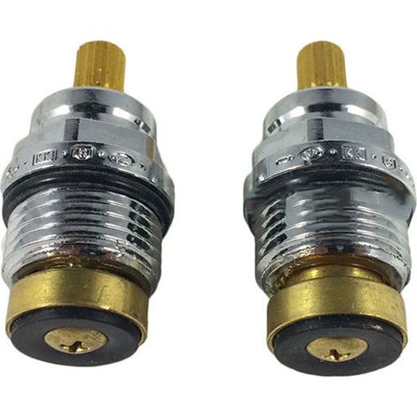Ricambio coppia vitoni 1/2 unificato ZUCCHETTI R9741P.9501 (1/2)
