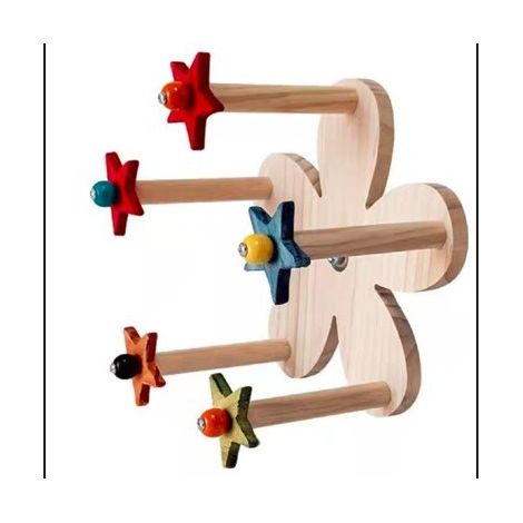 Iokheira Cage à perroquets, grande roue rotative avec roulements (1/3)