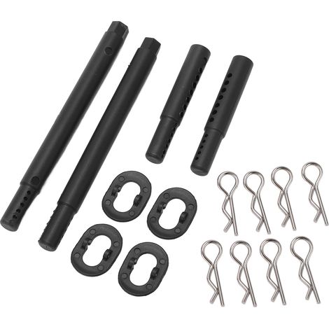 Support de Carrosserie RC avec Attaches en Acier pour Coque de Voiture Télécommandée, Compatible ZD Racing 1/7 EX07 (1/5)