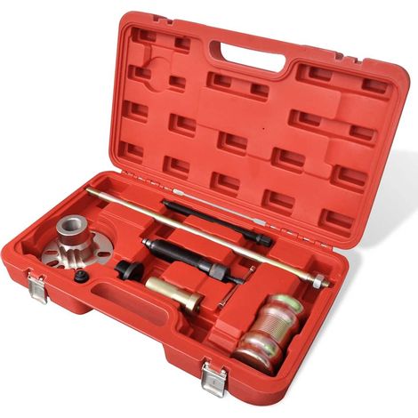 Set Estrattore Mozzi Ruota Idraulico con Maglio 10 T vidaXL (1/5)