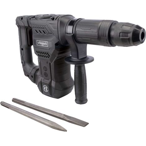 Martello pneumatico demolitore sds-max 20j 1300w 6kg DBH1500-BE scheppach black