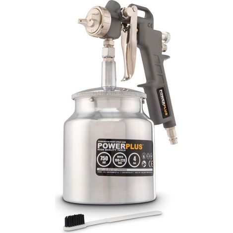 Farbpistole varo AIR0106 silber 1 5 mm 750 cc
