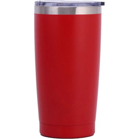 Tasse isotherme en acier inoxydable, 13 couleurs, grande capacité, double paroi, avec couvercle