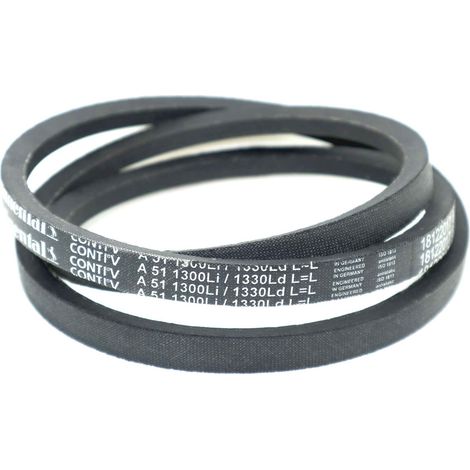 Courroie trapézoidale lisse Contitech Conti V A51 13 x 1300 Li / 1330 Ld