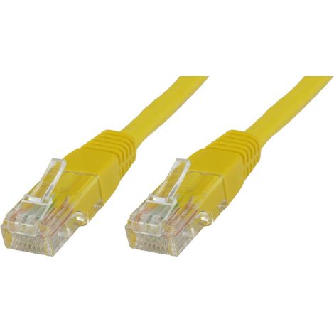 Cavo MicroConnect U/UTP CAT5e 15M in PVC giallo