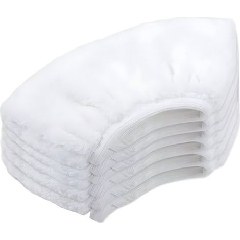 Lot de 6 couvercles pour nettoyeur vapeur – Compatibles avec certains modèles – Recharge de chiffons (1/5)
