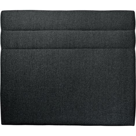 Tête de Lit à 2 Lignes Ascot Black 120 x 80 cm (1/4)