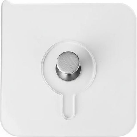 Auto-adhésif à vis sans perçage Finition lisse Transparent Salle de bains, fixation de cadre (1/2)