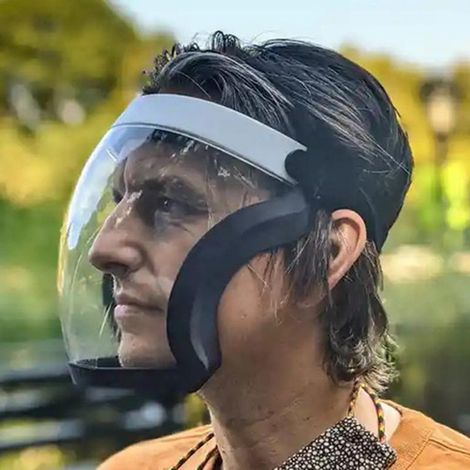 Lunettes de protection anti-buée Masque intégral Hd Transparent Étanche à la poussière Étanche aux éclaboussures Lunettes d'équitation (1/4)