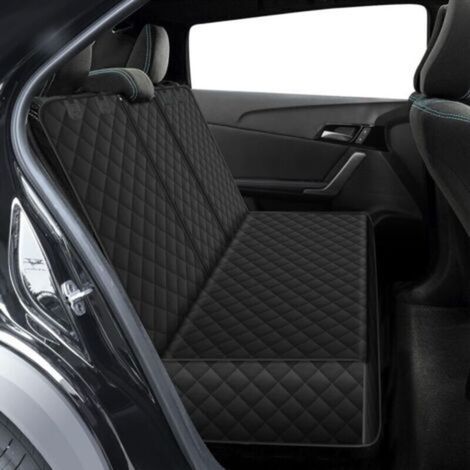 Housse Protection Voiture Chien, Ajustement Universel pour la Plupart des Voitures,Housse de siège arrière imperméable et Anti-Rayures (1/4)