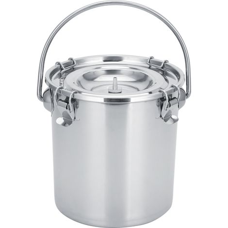 Machine à traire électrique portable 100-240 V pour vaches, 7 L, à pulsation réglable, pour petites vaches laitières, conforme aux normes européennes. (1/5)